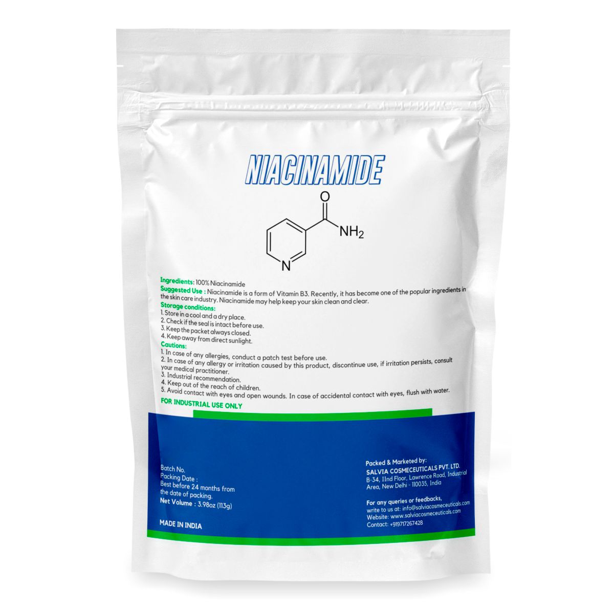 Shoprythm Cosmetic Raw Material MYOC Niacinamide Shoprythm Cosmetic Raw Material MYOC Niacinamide